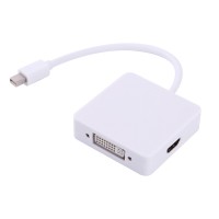 Jual Kabel Thunderbolt (Mini Display Port) To DVI - Hdmi - Vga Murah