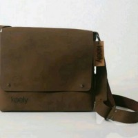 Jual Tas Selempang Kulit Vintage Tanpa Jahitan Murah