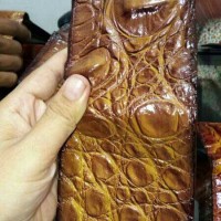 Dompet Lipat Pria bahan Kulit Buaya Asli Khas Merauke Papua (DPCJT-01)