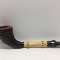 Jual Smoking pipe / pipa cangklong Stanwell horn with bamboo shank (ESTATE) Murah