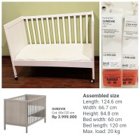 IKEA Baby Cot | IKEA Baby Crib | Kasur bayi IKEA | Ranjang bayi