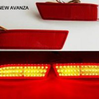 LAMPU LED BUMPER CAT EYE BELAKANG UNTUK MOBIL AVANZA G