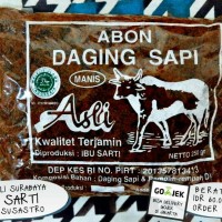 Jual Abon Sapi Khas Surabaya - IBU SARTI Murah