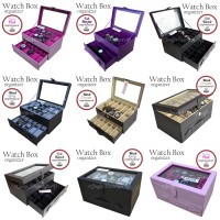 Jual PROMO Kotak Tempat Jam Tangan isi 24 | Wadah Arloji | Watch Box Murah