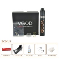 Jual Paket VGOD Pro Mech/RDTA Mechanical Vape Kit/ Rokok Elektrik/ E-Cig Murah