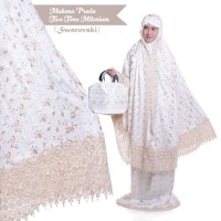 MUKENA SUTRA PARIS PRADA TWO TONE MILENIUM (SWAROVSKI)