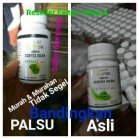 Jual BACA, TELITI, KEASLIAN Exitox Green Coffee Bean Obat Pelangsing Badan Murah