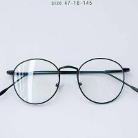 Jual kacamata frame korea bulat free lensa Murah