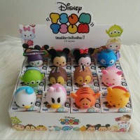 Jual isi 12pc DISNEY TSUM TSUM Mainan Anak Figure Boneka Miniatur Kue Murah