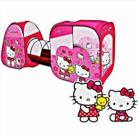 Mainan Anak Perempuan Tenda Terowongan Hello Kitty