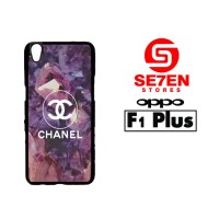 Casing HP Oppo F1 Plus (R9) Coco Chanel Logo Diamonds Custom Hardcase