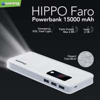 Jual Hippo Power Bank Faro 15000 MAH / 15000mah / 15.000 mah / powerbank Murah