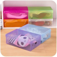 Jual KOTAK SEPATU TRANSPRANT WARNA WARNI BOX TEBAL SERBAGUNA BEST SELLER Murah