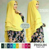 Jual kerudung jilbab syari kerudung instan jilbab ceruti 3 layer jumbo Murah