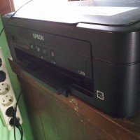 PRINTER EPSON L210 TINTA FULL SUBLIM BEKAS