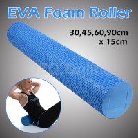 Jual 90CM EVA FOAM YOGA ROLLER Self Myofascial Massage Fitness Roller Murah Murah