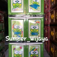Jual Lemari Plastik Napolly - Kero Keropi 6 Pintu 163 KREC Murah