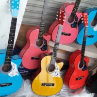 Jual promo gitar akustik murah + bonus Murah