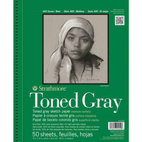 Jual Strathmore Toned Gray Sketchbook 9x12