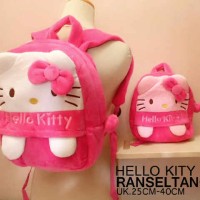Jual Ransel boneka Hello Kitty impor 40cm besar ransel anak tk sd smp Murah