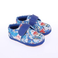 Sepatu Anak Balita Laki-Laki Kets Sneaker Doraemon Biru Lucu 0C4H3Y