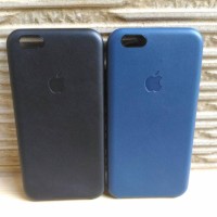 Jual IPHONE 6 / 6S LEATHER CASE ORIGINAL SOFT DESIGN APPLE PREMIUM QUALITY Murah