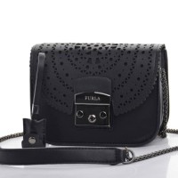 Tas Furla Metropolis Bolero Perforated HITAM Semi Premium 2017