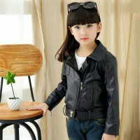 Jaket Anak Perempuan Wanita Cewek Semi Kulit Berkualitas Terbaik No 1