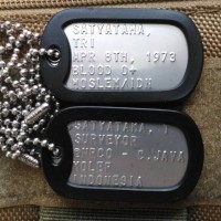 Jual Military ID Tag Kalung Dog Tag Murah