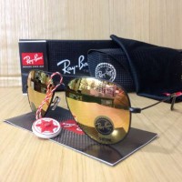 Jual Kacamata Sunglass Murah Rayban Aviator Pink muda lis Hitam Super Murah