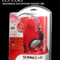 Jual HEADSET Murah SonicGear BS200 MICROPHONE (Stereo) - Sonic Gear BS200 Murah