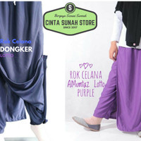 Jual Rok Celana Syar'i Wanita Dewasa - Bahan Lotto Murah