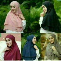Jual HIJAB/KERUDUNG/JILBAB INSTAN KHIMAR RUBIAH DAILY AISYAH KCB RUMANA Murah
