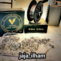 Jual Paketan Coil Khantal A1 24 AWG dan kapas Muji(no Clepton , no Twisted Murah