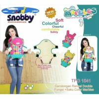 Jual Gendongan bayi snobby ransel double fungsi TPG 1541 marbles series Murah