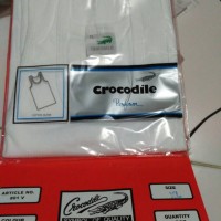 Jual SINGLET PRIA CROCODILE 801 V SALUR KAOS DALAM PAKAIAN DALAM SINGLET Murah