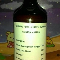 Jual Jus Bawang Putih Tunggal + Jahe Merah + Lemon + Cuka Apel + Madu Murah
