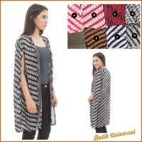 Jual BATIK WANITA MODERN. ATASAN BLOUSE BLAZER CAPE BATIK. CARDIGAN OUTER Murah