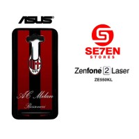 Casing HP Zenfone 2 Laser ZE550KL ac milan 3 Custom Hardcase Cover