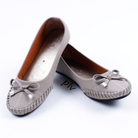 Fashion Wanita Sepatu Wanita Flat Shoes Murah Gratica DR51 Abu
