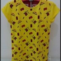 Jual Kaos wanita L-66 I Love London Murah