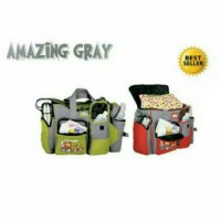 Jual Tas besar snobby baby amazing grey series Murah