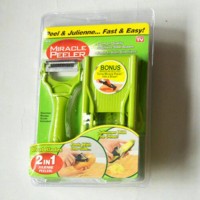 Jual Miracle Peeler 2in1 - Pengupas dan Pemarut Sayur Murah