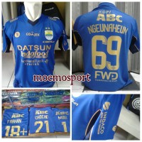 Jual Jersey Persib home 2017 liga 1 + nama suka suka Murah