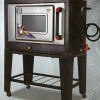 (Khusus Bandung) BLACK GAS OVEN ZEPPELIN 75cm