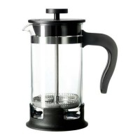 Jual IKEA UPPHETTA Coffee/tea french press 0.4L, glass, stainless steel Murah