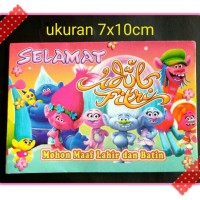 amplop angpao lebaran idul fitri karakter troll trolls
