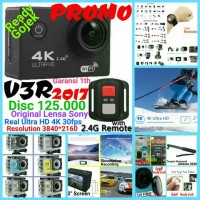 Jual Paket EKEN Sony 4K 30fps Action Camera+Vgen 16Gb+Tongsis Attanta 07 Murah