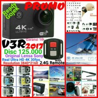 Jual Paket EKEN Sony 4K 30fps Action Camera+Memory 32Gb+Tongsis Attanta 07 Murah