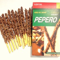 Jual LOTE PEPERO ALMOND - Korean Chocolate Snack Murah